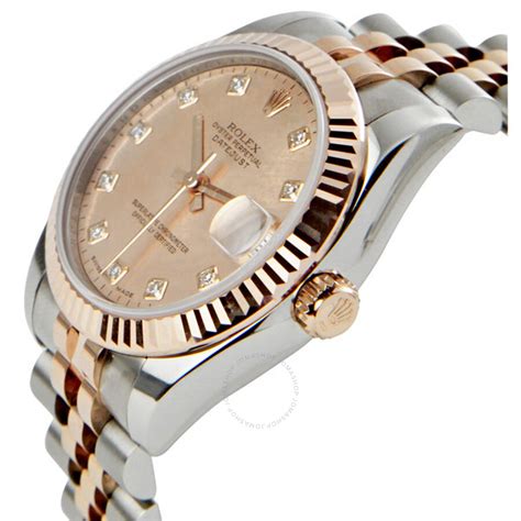 price rolex datejust lady 31 everose gold steel|Rolex Datejust 31 for sale.